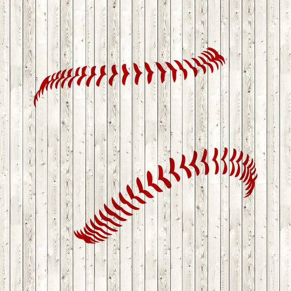 Download Baseball stitches SVG Baseball SVG files Baseball laces SVG