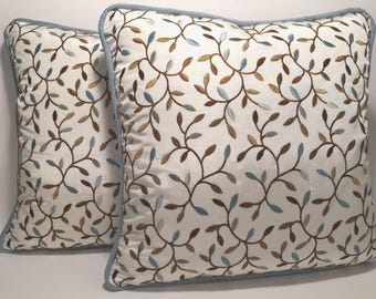 Designer Throw Pillows leaf throw pillow | etsy Designer Throw Pillows leaf throw pillow | etsy