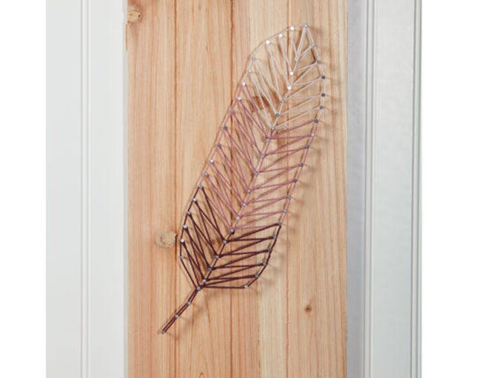 string art feather