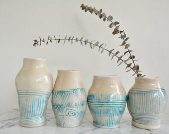 Ceramic Flower Vase, flower lover gift