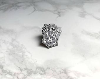 Harry Potter inspired Slytherin pin