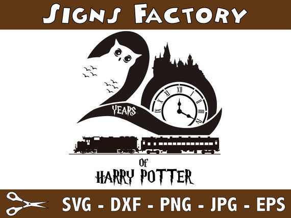 Download 20 YEARS OF Harry Potter Svg Cut Files Harry Potter Svg Svg