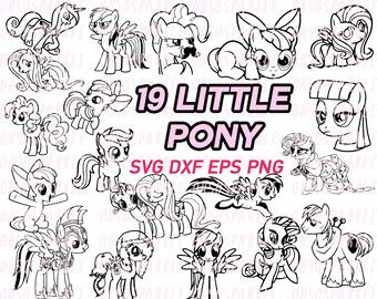 Download My little pony svg | Etsy