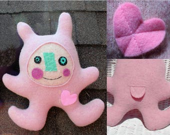 Kaydeen - handmade stuffed toy from recycled wool sweater