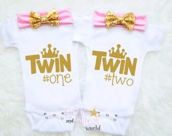 Baby zwillinge outfit | Etsy