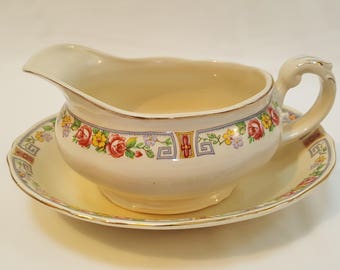 GRINDLEY "Creampetal" Gravy Boat