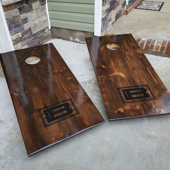 Custom LUXURY Handcrafted Cornhole Boards