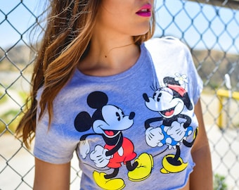 disney crop sweatshirt