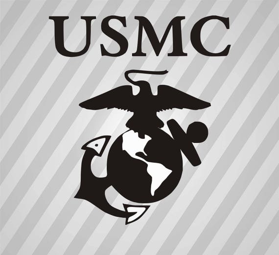 Download Usmc Ega Silhouette Svg Dxf Eps Rld Rdworks Pdf Png Ai