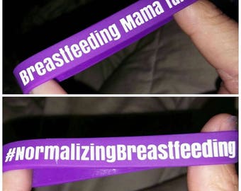Normalizing Breastfeeding Wrist Bands