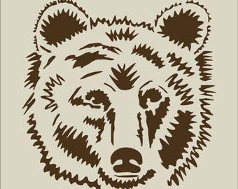Bär schablone | Etsy