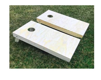 Unfinished Cornhole Board Set