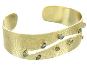 Labradorite Scar Bracelet