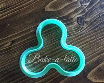 Fidget Spinner Cookie Cutter 3D Printed