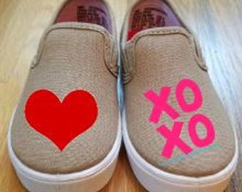 Valentine shoes | Etsy