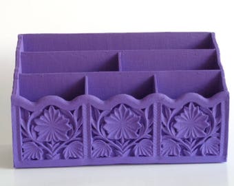Vintage Letter Holder Desk Organizer Lerner of New York