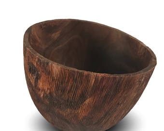 Handmade Home Decor - Wood Bowl - Black Walnut Wood - Rapture