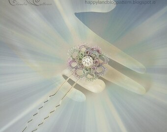 Forcina per capelli, needle tatting 50% DISCOUNT