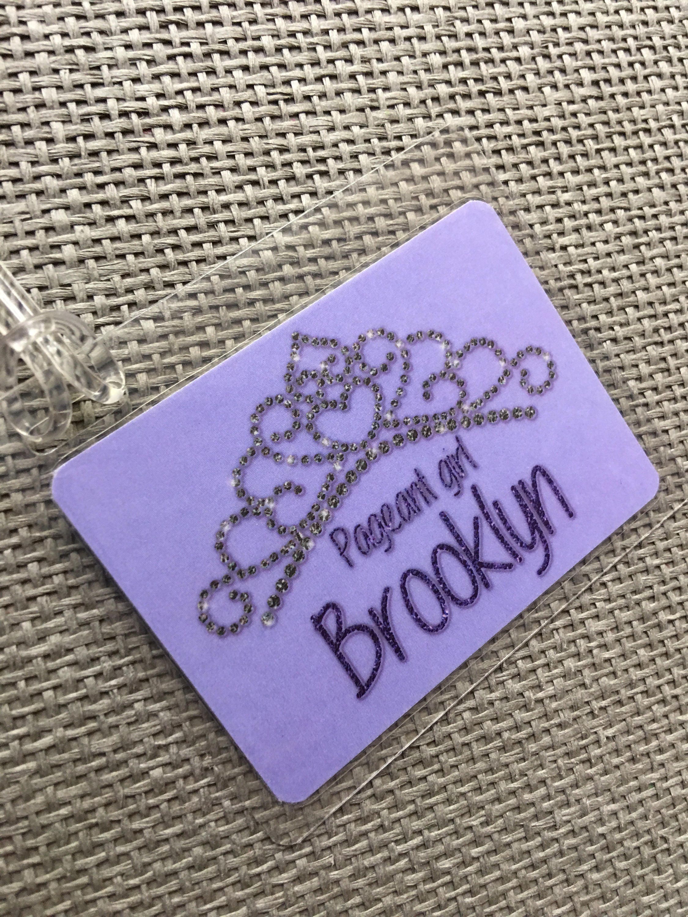 Pageant Dress Bag Tag Toddler Pageant Dress Bag Tag Pageant
