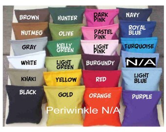 8 plain corn hole bags 20.00
