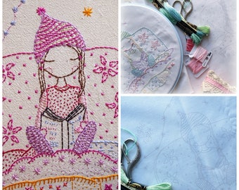 night night fabric panel for stitching