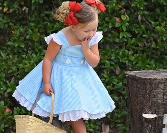 Dorothy Wizard of Oz Dress with Built-in Underskirt