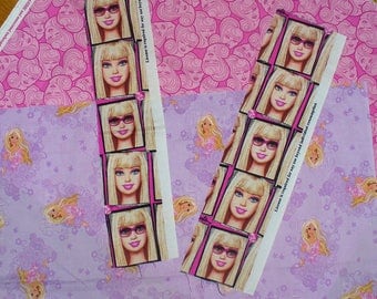 Barbie Fabrics, Barbie Bundle, Barbie Photos, Barbie Heads, Realistic Barbie, Cotton Fabrics, Mattel Doll