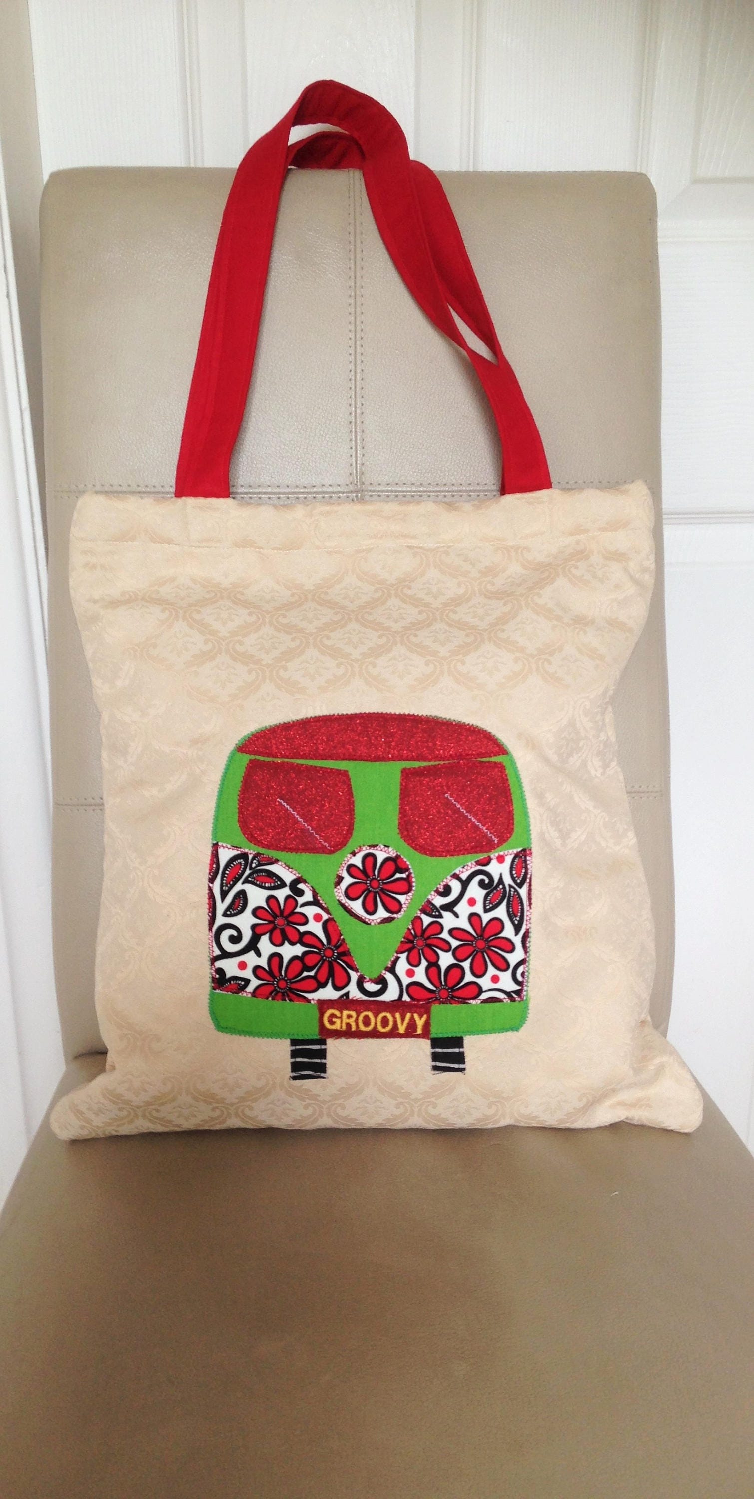 Camper Van Handbag Camper Van Tote Bag Hippie Tote Handbag