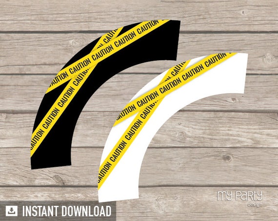 Construction Party Cupcake Wrappers - Truck Party - Boy Birthday Party - INSTANT DOWNLOAD - Printable PDF Il_570xn