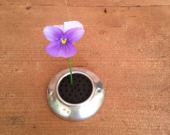 Antique hat pin holder - Sterling Silver