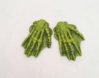 Creature from the black lagoon hairclips