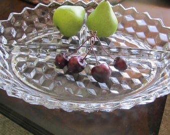 Fostoria divided dish