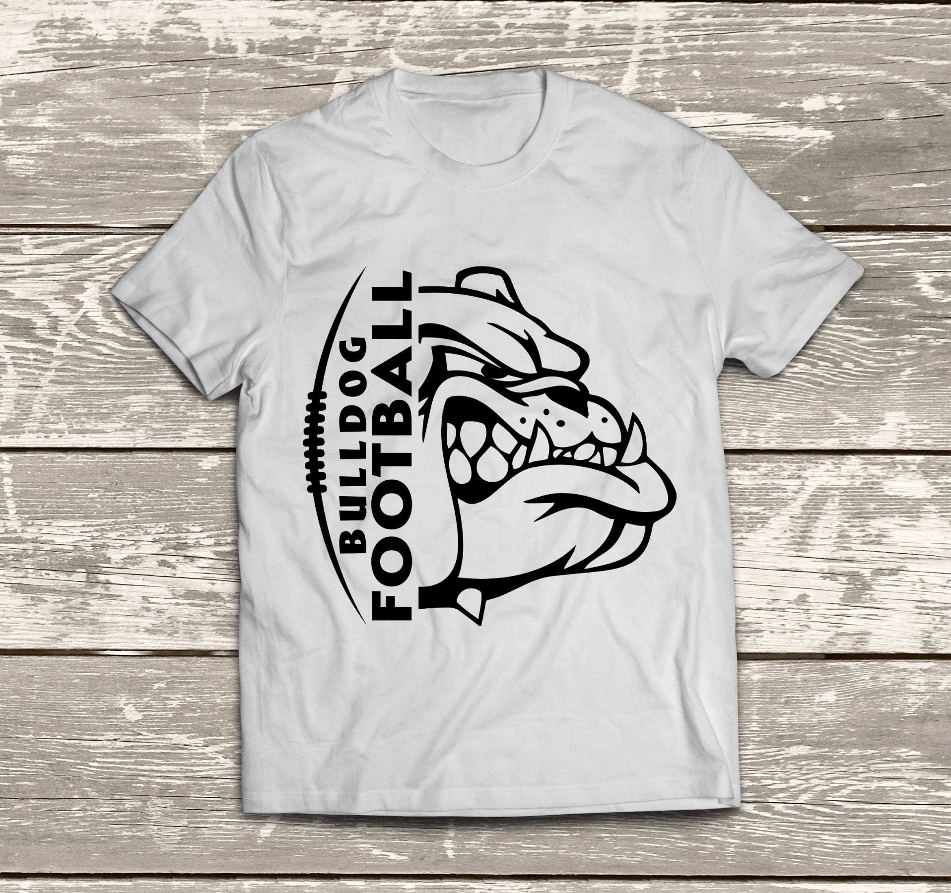 Download Bulldog Football Instant Download Files SVG DXF EPS