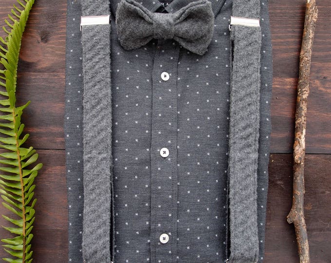 Groom bow tie, Groomsmen Bow tie, Pre tied bow tie, Mens bow tie, Grey Bow tie, Pre-tied bow tie, Groomsman Bow tie, Birthday gift for him