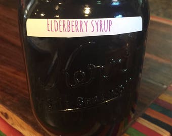 Organic Elderberry Syrup