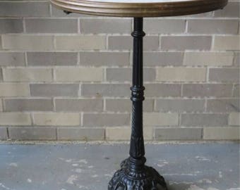 French Marble Top Bistro Tables Two Available