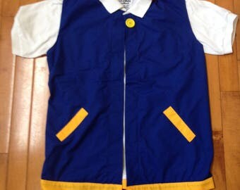 Adult SMALL- POKEMON Trainer - ASH Ketchum Costume Cosplay Pokemon Go