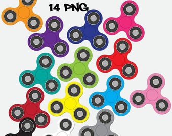 Spinner clipart, spinners clip art, spinner fidget toy, kids toy spinner, children toy spinners, fidget spinner madness, multicolor