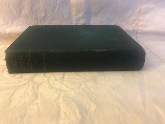 Fitzgerald First Edition Tales Of The Jazz Age