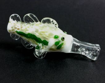 Glass Pipes Largemouth Bass Collectable Rolling Tip