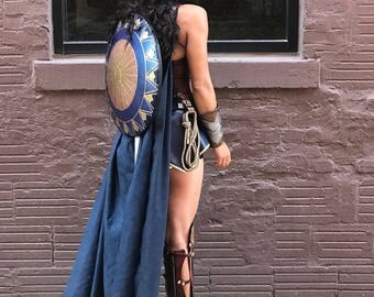 SHIELD ONLY with shoulder straps - Wonder Woman movie inspired - Made in USA