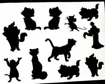 Aristocats svg | Etsy