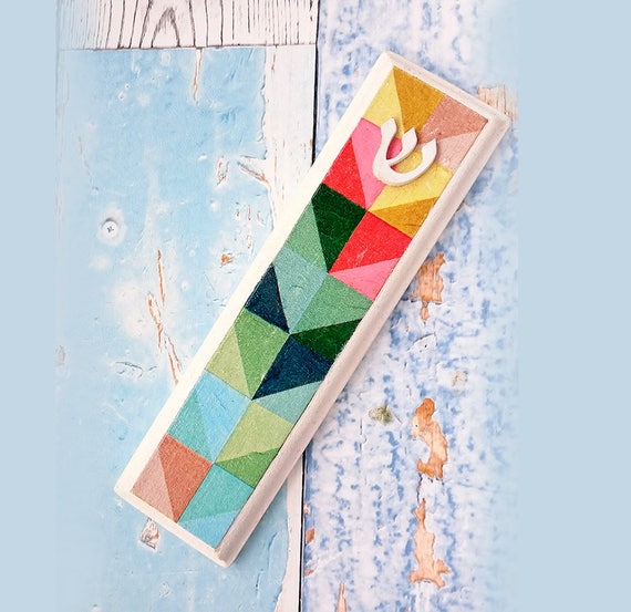 Kids mezuzah Boy mezuzah Mezuzah Mezuzah navy Jewish