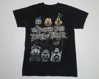 The Twilight Zone Tower of Terror T-Shirt 1990s S