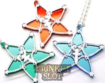 Kingdom Hearts Wayfinder Kairi Sora Ventus Terra Riku Cosplay Charm Necklace *Special Colors*