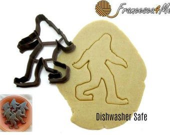 Sasquatch/Bigfoot Cookie Cutter/Multi-Size/Dishwasher Safe