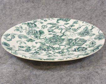 Clearance - Johnson Brothers English Chippendale Green Saucer for Giant Tea Cup Serving Bowl