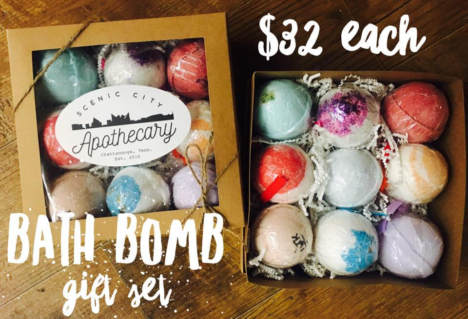Set of 9 Bath Bomb Gift Set