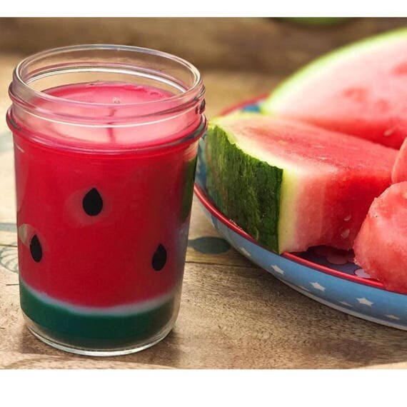 Watermelon Scented Candle / Summer Candles / Unique Candles