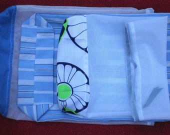 Set of 3 reusable produce bags. Produce bags. Market bags. Fruit and vegetable bags. bulk produce bags. zero waste bags.